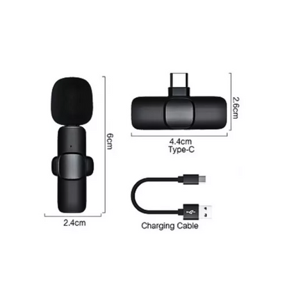 Pack 2 Microfonos Inalambrico Usb-c y IP