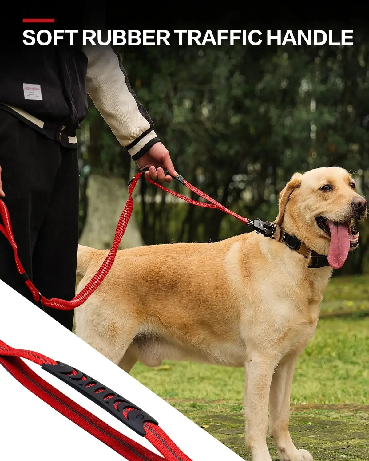 Correa Táctica para Perro de Alta Resistencia,