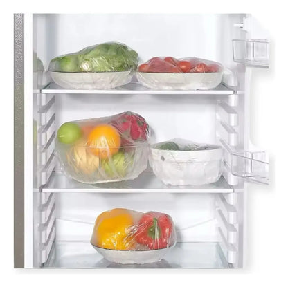 JUEGO DE BOLSAS PLASTICAS DE COMIDA DE 100 UNIDADES